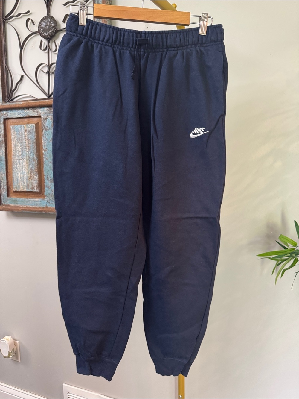 Nike Navy Blue Women's Jogger Sweatpants